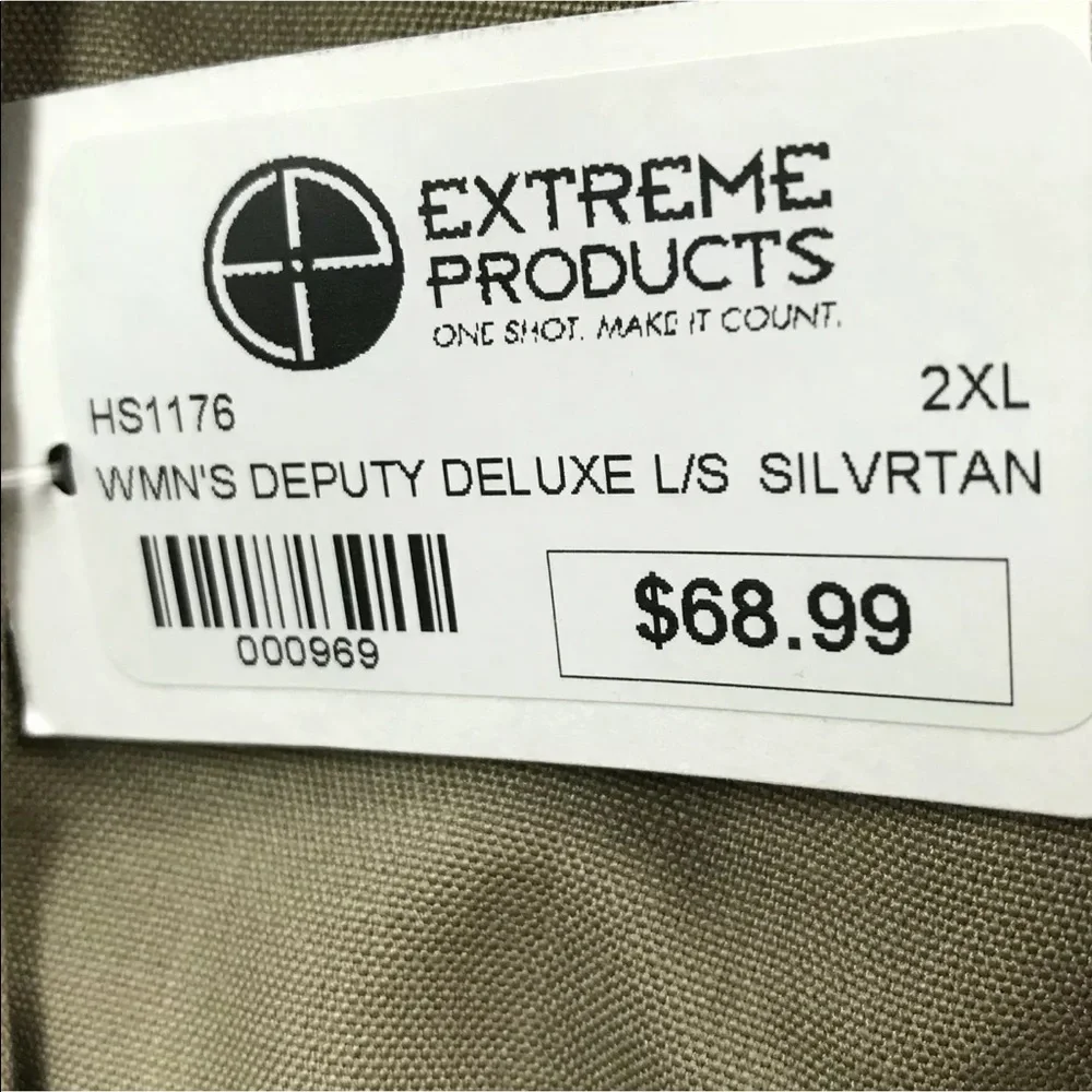 NEW‎ Uniform Shirt Deputy Deluxe RG Size XXL 2X